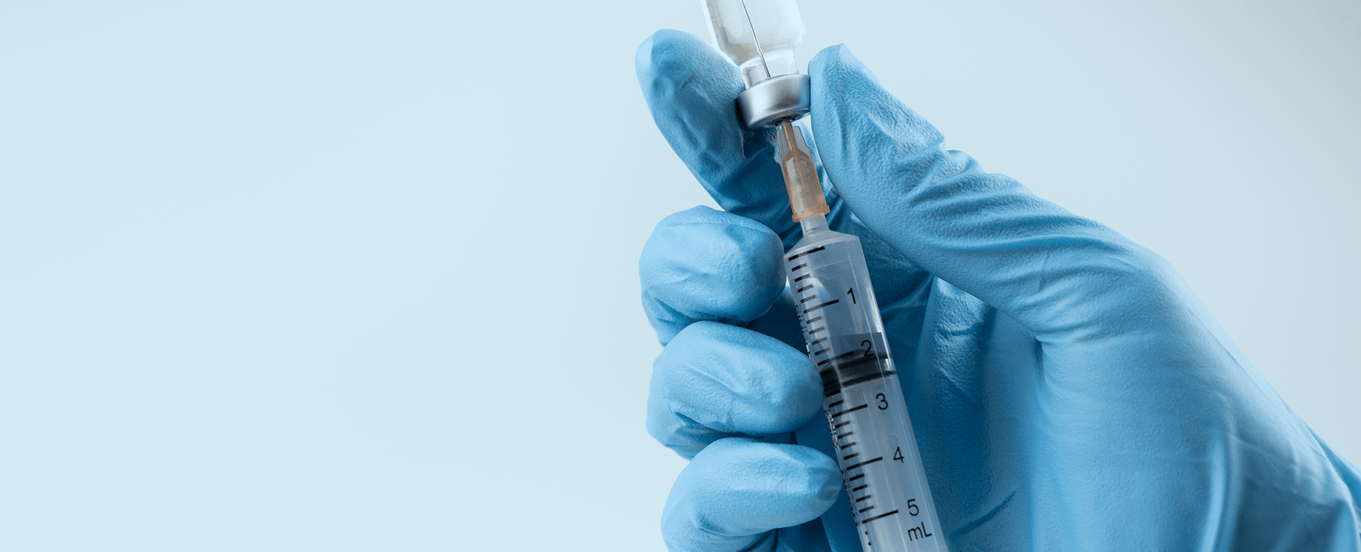Preparing HGH Injection with Syringe - Medical Care